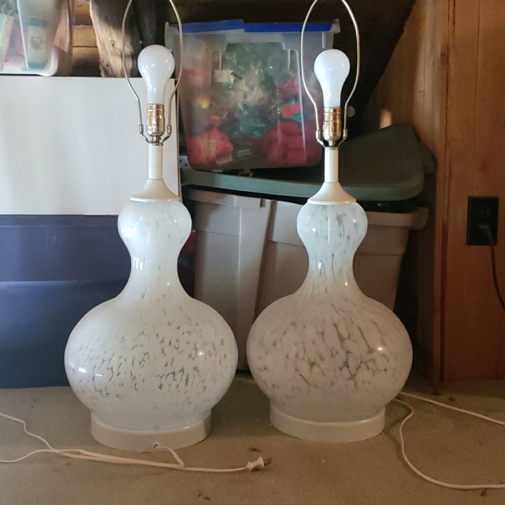 Murano Vintage lamps!